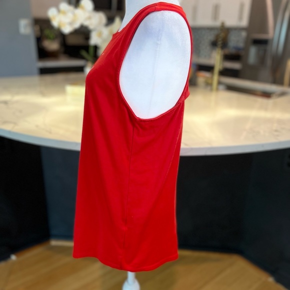 Under Armour Washington Nationals MLB Tank Top w/ Built in Bra, Women’s Size Lrg - Picture 6 of 9